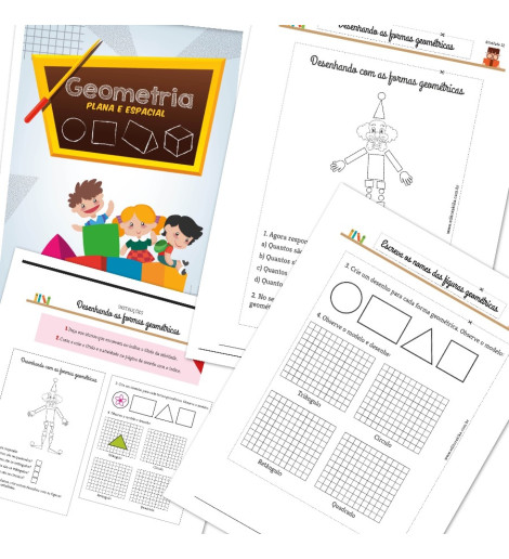 Desenhando as formas geométricas