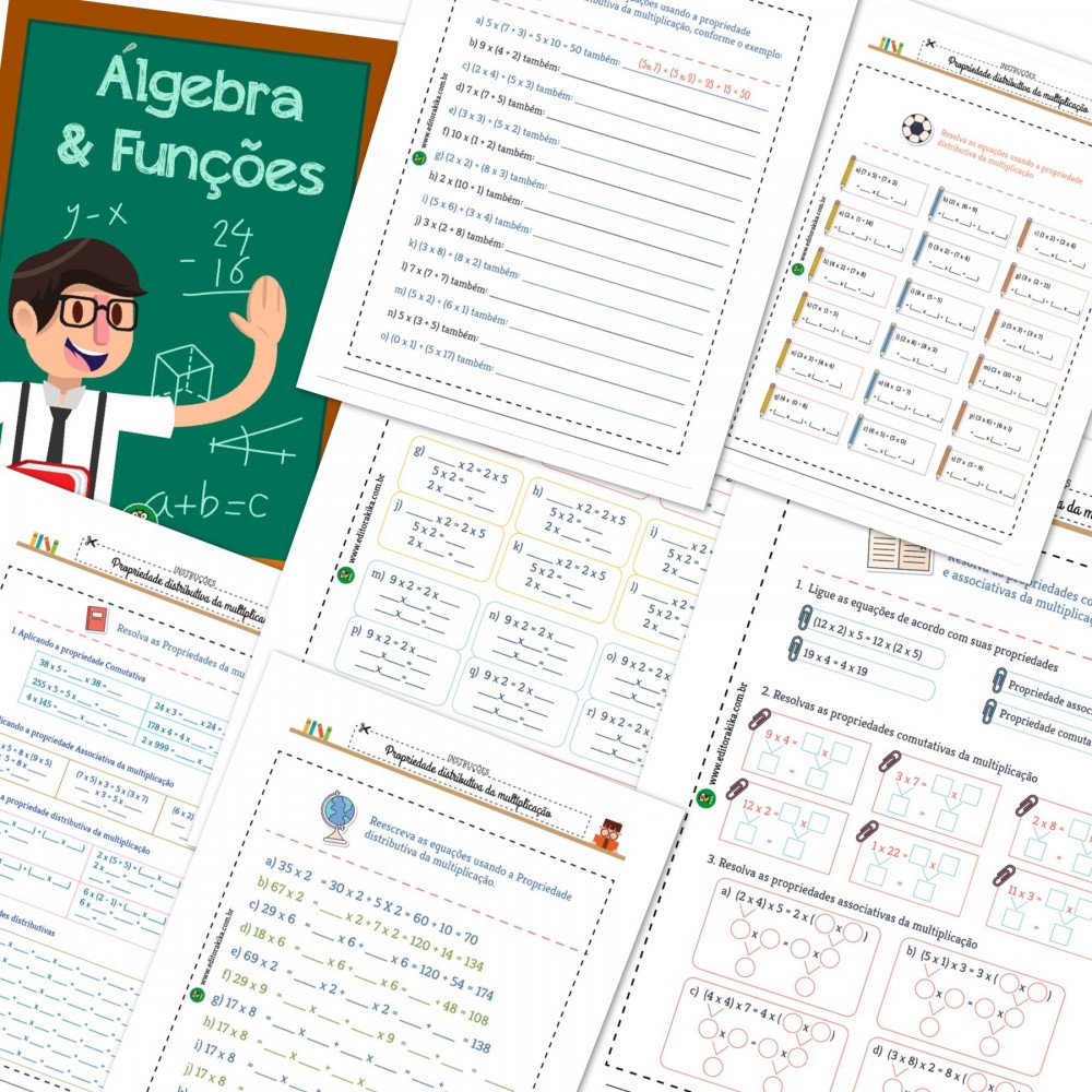 Para simplificar uma equação Rui utilizou a propriedade distributiva da  multiplicação em relação a 