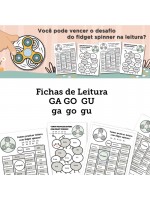 Fichas de Leitura - Família GA GO GU