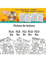 Fichas de Leitura - Família FLA FLE FLI FLO FLU 