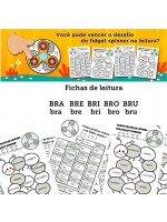Fichas de Leitura - Família BRA BRE BRI BRO BRU