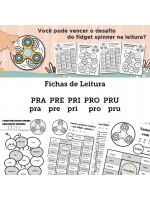 Fichas de Leitura - Família PRA PRE PRI PRO PRU