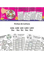 Fichas de Leitura -Família LHA LHE LHI LHO LHU