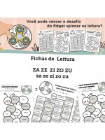 Fichas de Leitura -Família ZA ZE ZI ZO ZU