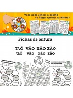 Fichas de Leitura - Familia TÃO VÃO XÃO ZÃO