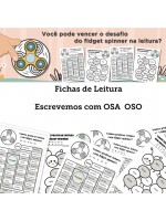 Fichas de Leitura - Palavras com OSA ou OSO