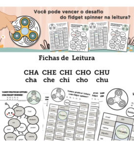 Fichas de Leitura -Família CHA CHE CHI CHO CHU – Editora KIKA